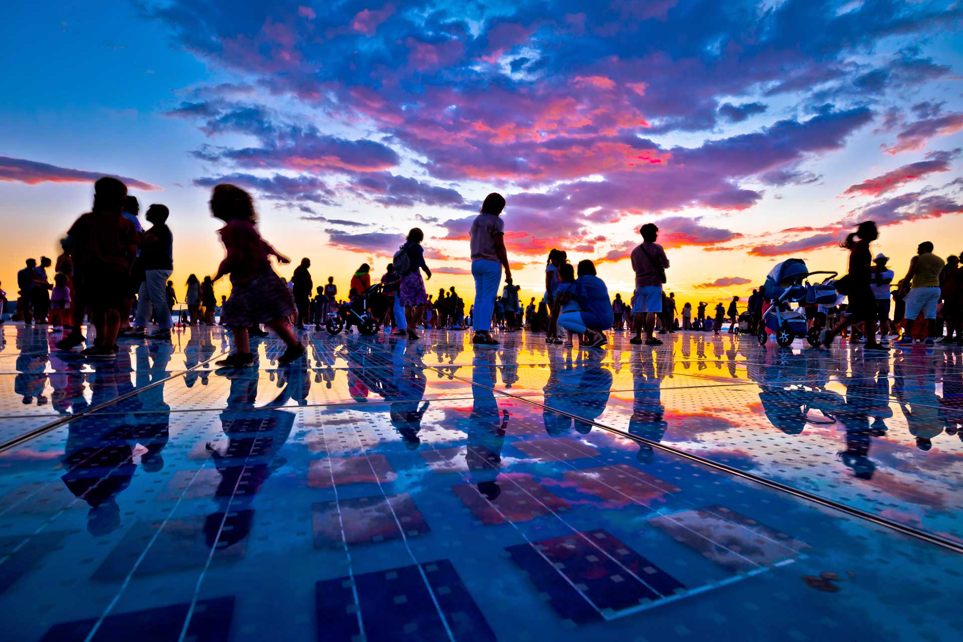 Zadar sunset