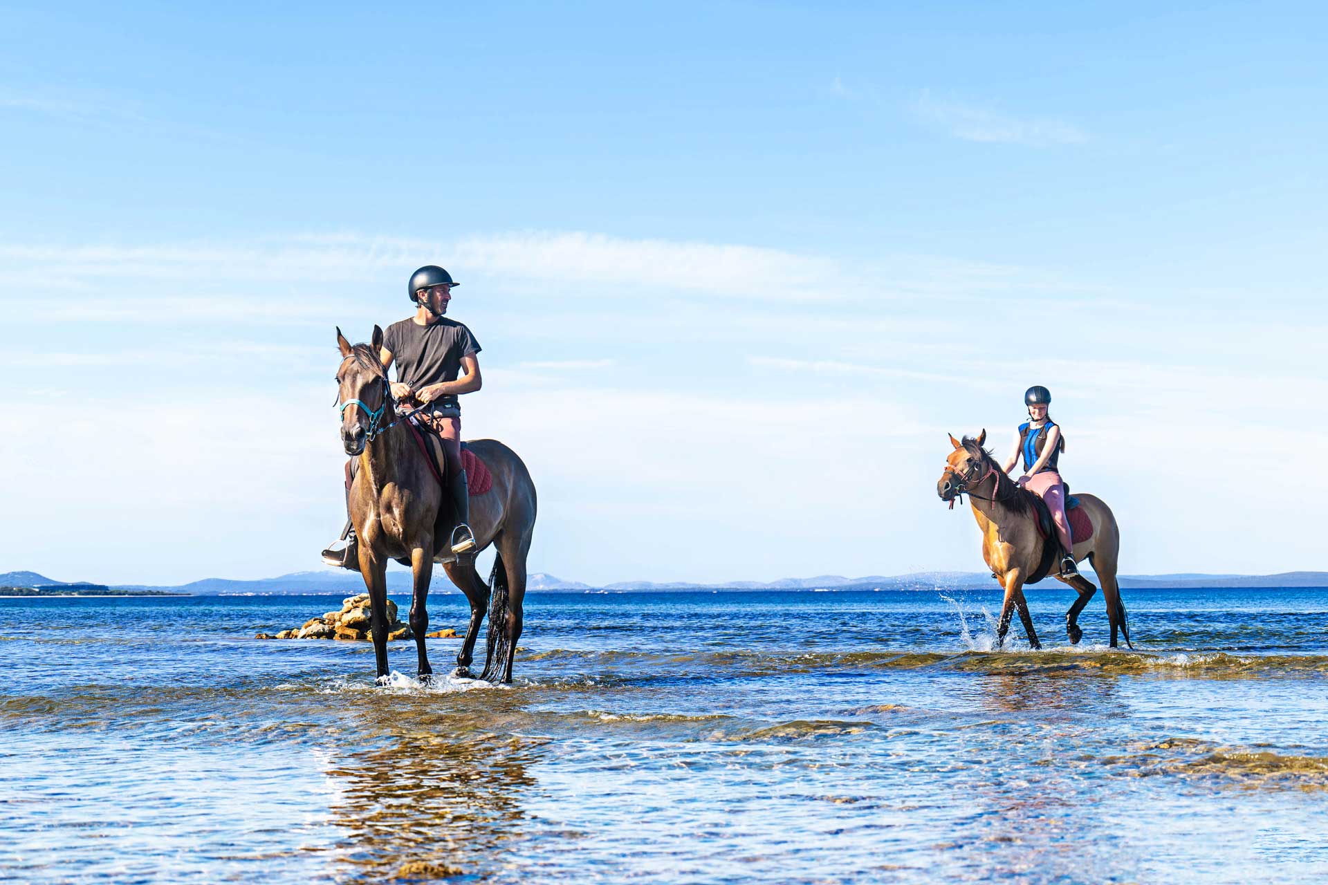 Horse riding 