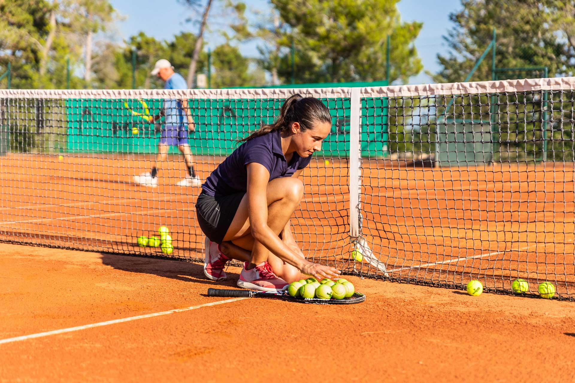 Tennis in Zaton Holiday Resort