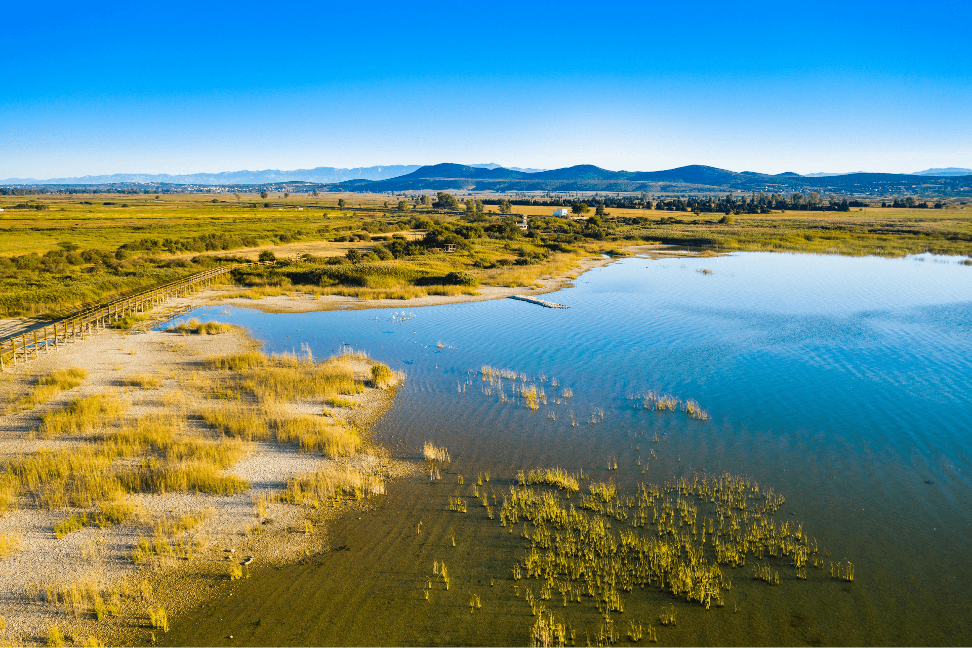 Zadar region Vrana lake