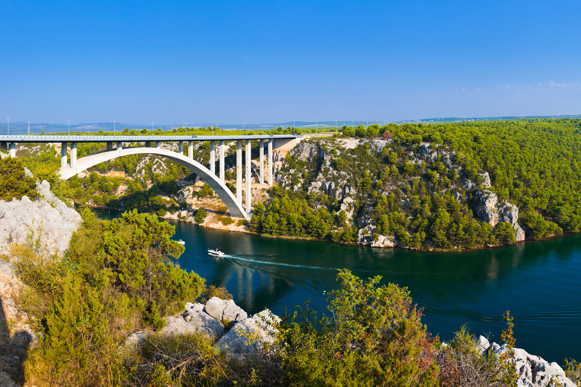 Bridge over Krka River